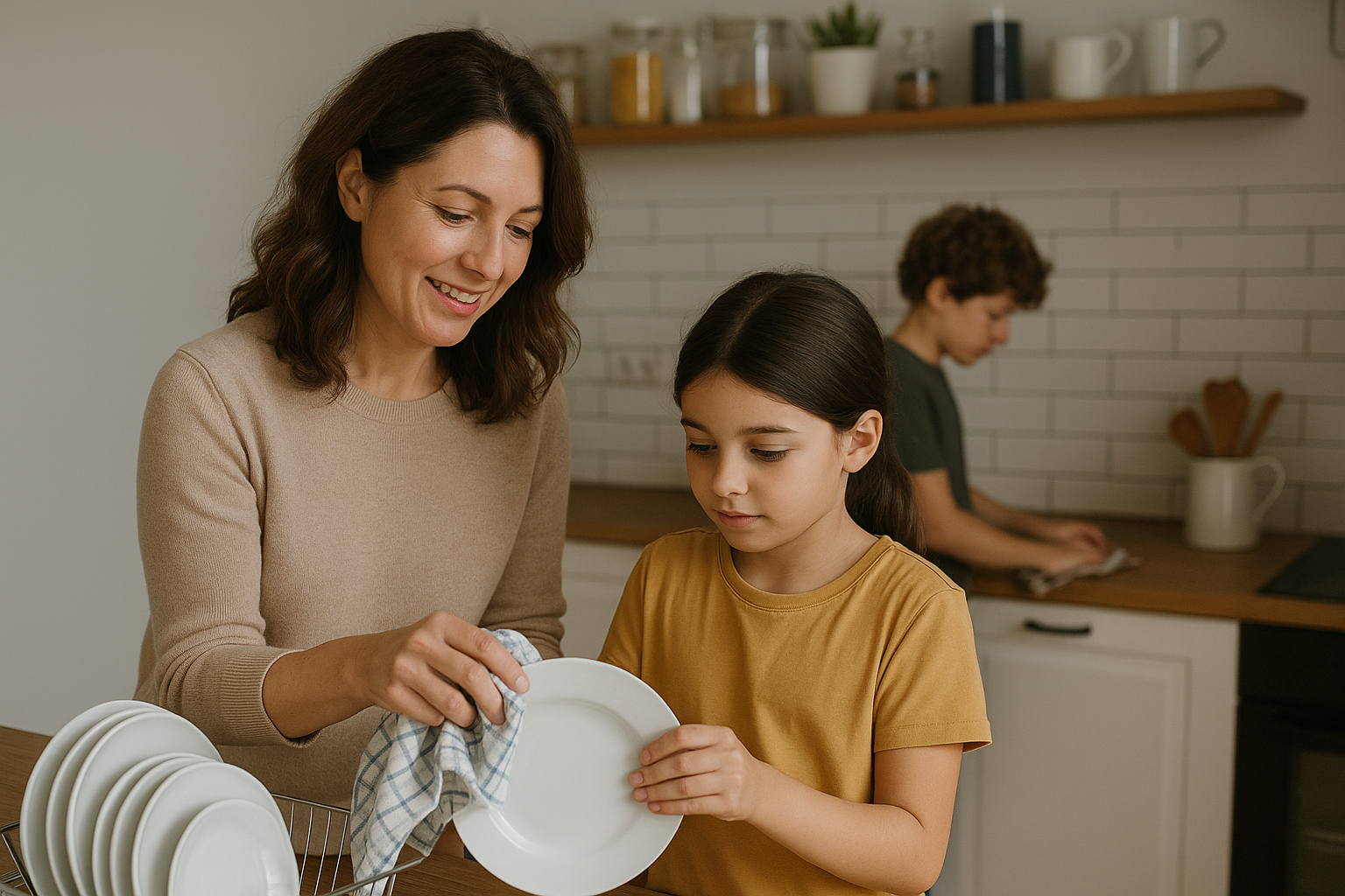 Çocukların Ev İşlerine Katılımını Destekleyen Bakıcılar: Sorumluluk Bilinci Bakıcıbak ile Gelişir