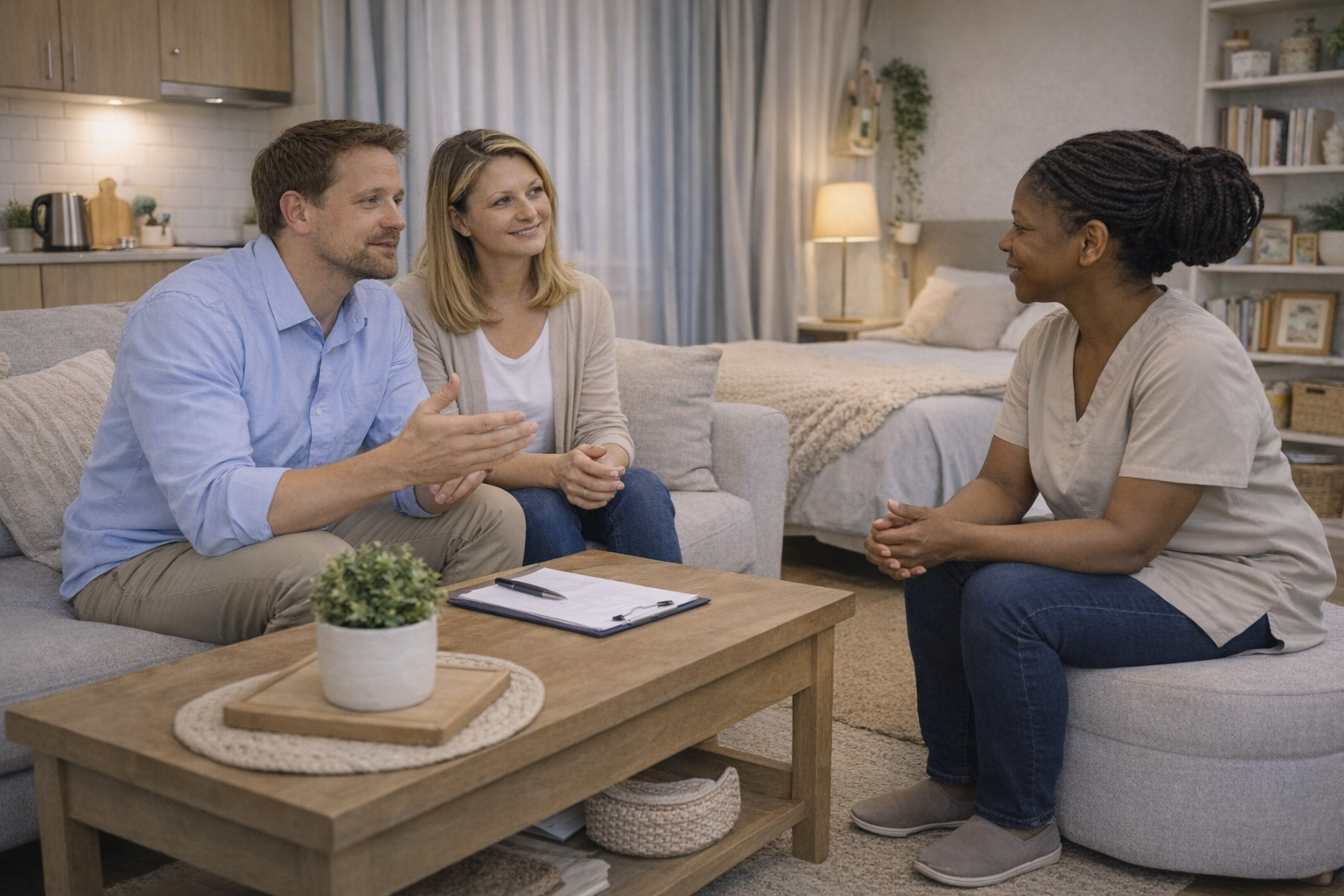 1+1 Evde Yatılı Bakıcı Çalıştırılabilir mi? Mekan Çözümleri