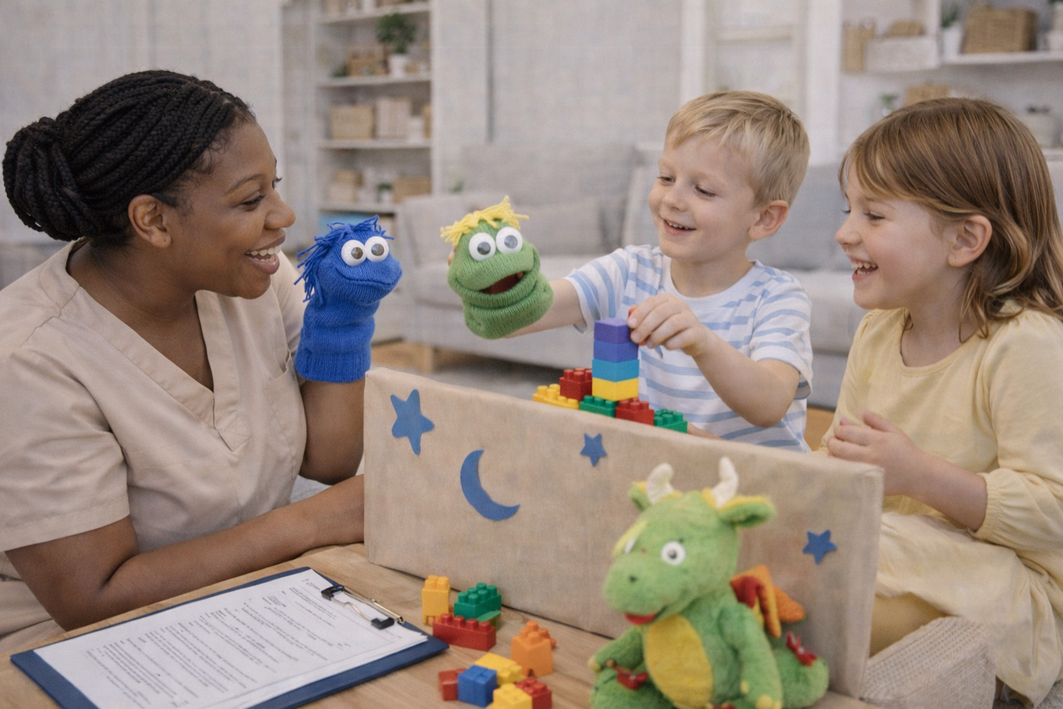 Çocukların Hayal Gücünü Destekleyen Bakıcı Etkinlikleri