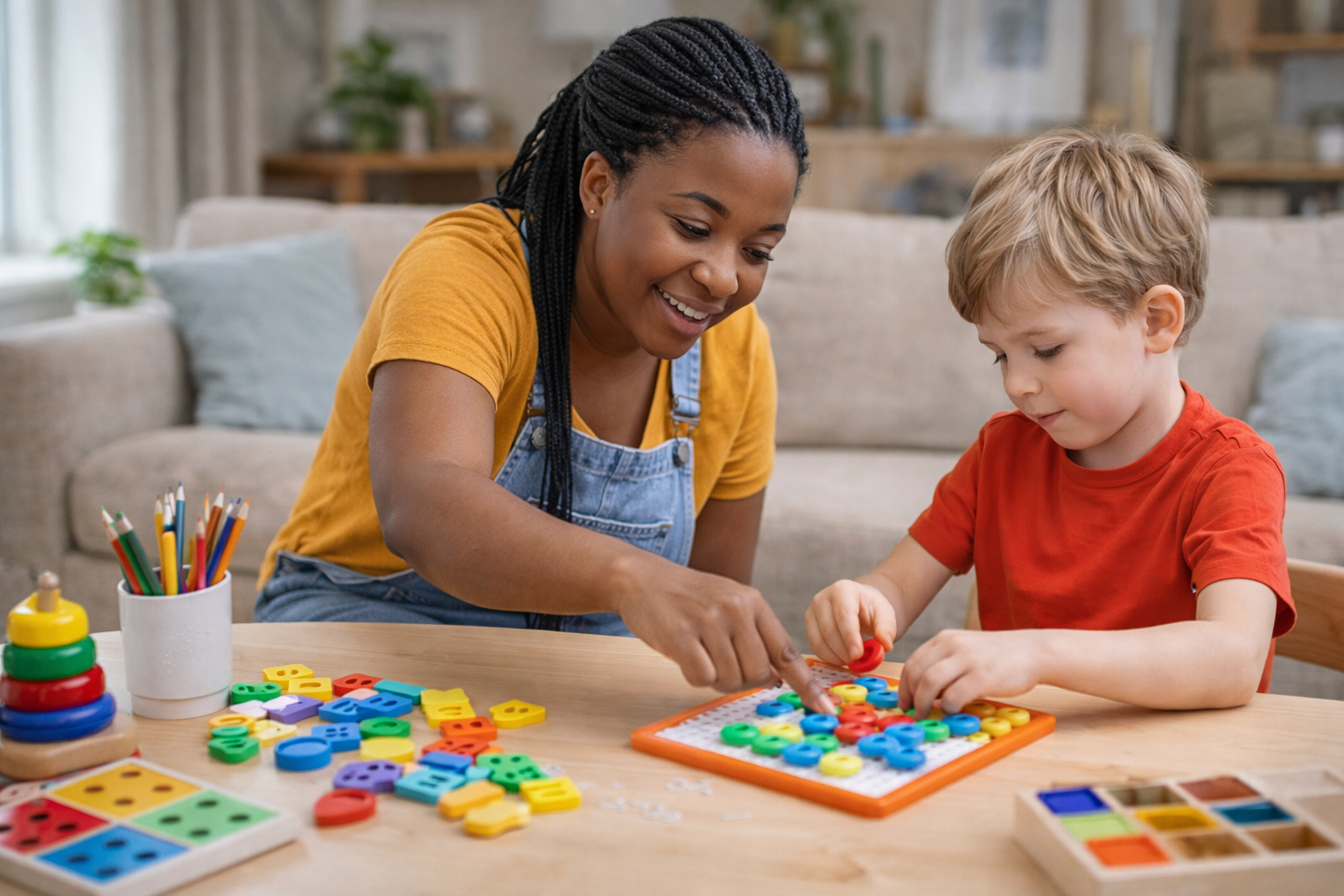 Özel Eğitim İhtiyacı Olan Çocuklar İçin Uzman Oyun Ablası