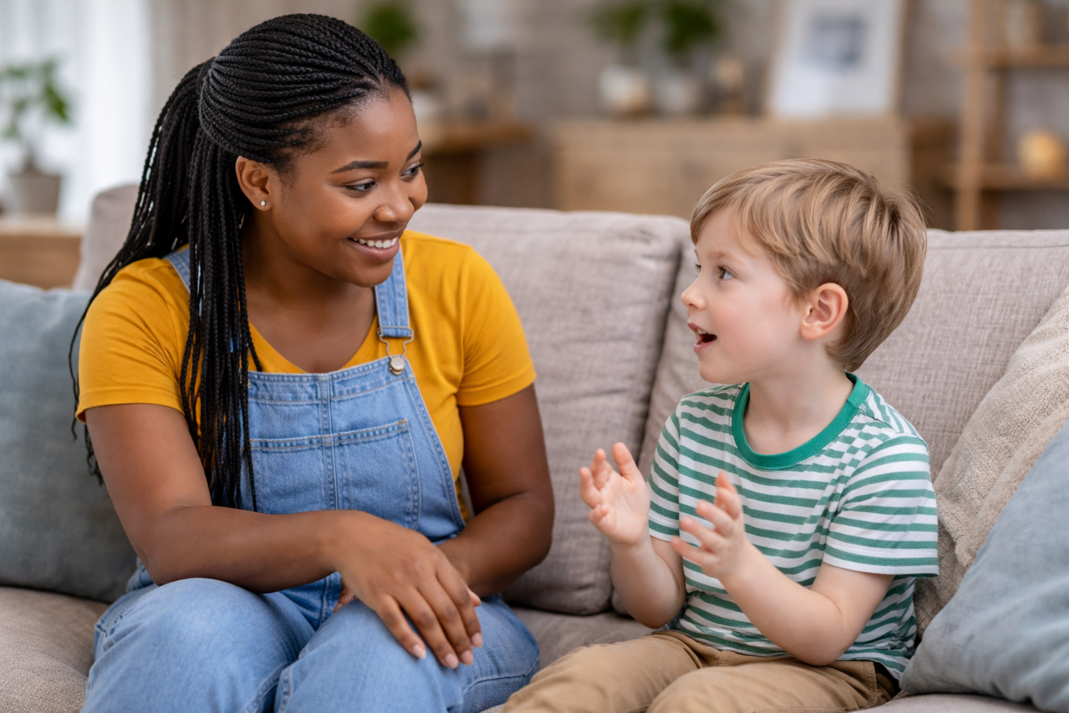 Çocuğunuz Konuşmaya Başladığında Bakıcı Hakkında Söylediklerini Değerlendirmek