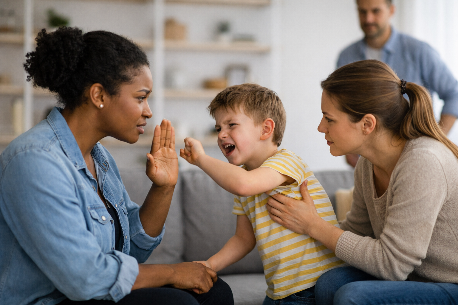 Çocuğunuzun Bakıcıya Vurması/Isırması Durumunda Kim Müdahale Etmeli?